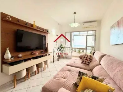 Apartamento com 3 Quartos à venda, 120m² no Gonzaga, Santos