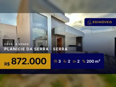 Casa com 3 Quartos à venda, 200m² no Planície da Serra, Serra