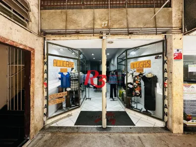 Ponto Comercial à venda, 70m² no Centro, Santos