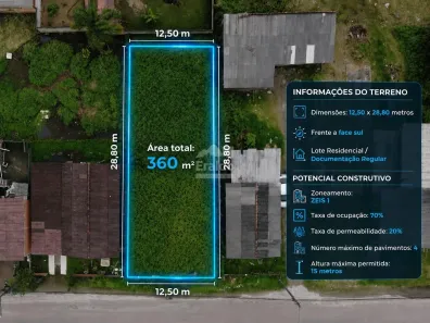 Lote/Terreno à venda, 360m² no Balneário Solymar, Matinhos