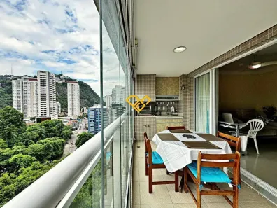 Apartamento com 3 Quartos à venda, 100m² no José Menino, Santos