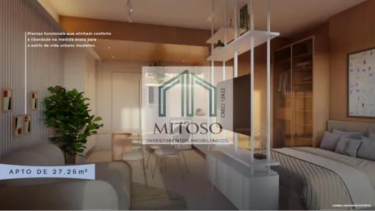 Apartamento com 1 Quarto à venda, 25m² no Boa Viagem, Recife