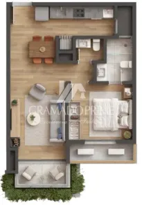 Apartamento com 1 Quarto à venda, 67m² no Parque das Orquídeas, Gramado