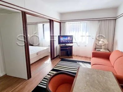 Flat com 1 Quarto para alugar, 28m² no Jardim Paulista, São Paulo