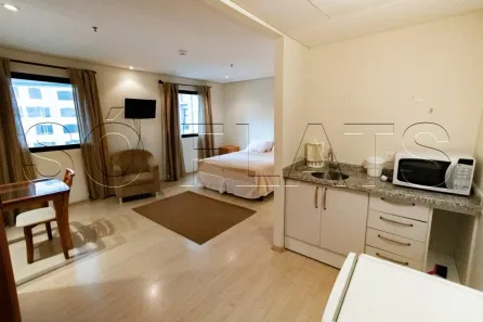 Flat com 1 Quarto para alugar, 30m² no Vila Nova Conceição, São Paulo