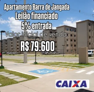 Apartamento com 2 Quartos à venda, 42m² no Barra de Jangada, Jaboatão dos Guararapes