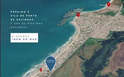 Apartamento com 1 Quarto à venda, 15m² no Porto de Galinhas, Ipojuca