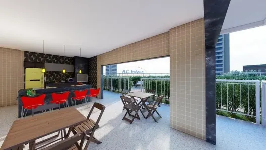 Apartamento com 2 Quartos à venda, 66m² no Caiçara, Praia Grande