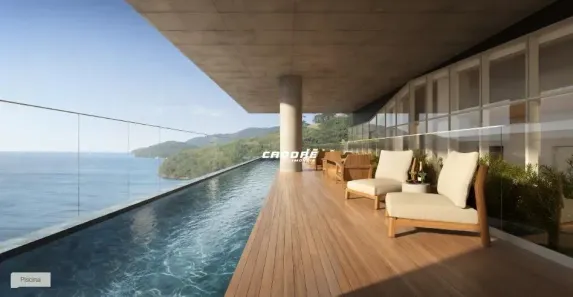Apartamento com 3 Quartos à venda, 197m² no Balneário Perequê, Porto Belo