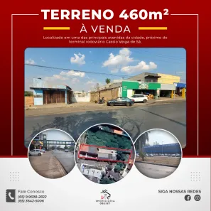 Lote/Terreno à venda, 460m² no Alvorada, Cuiabá