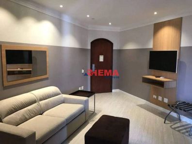 Flat com 1 Quarto à venda, 55m² no Gonzaga, Santos