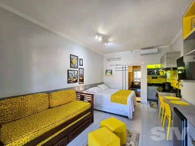 Apartamento com 1 Quarto à venda, 27m² no Riviera, Bertioga