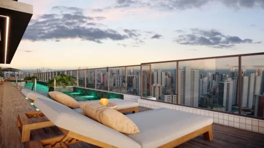 Apartamento à venda, 24m² no Boa Viagem, Recife