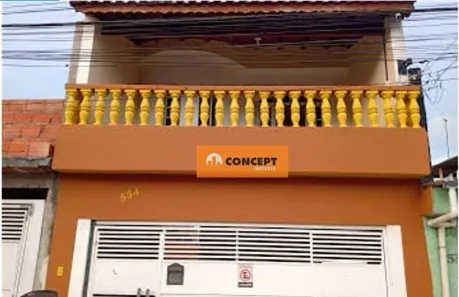 Sobrado com 3 Quartos à venda, 103m² no Jardim Suzanópolis, Suzano