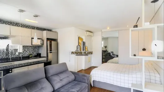 Flat com 1 Quarto à venda, 38m² no Santo Amaro, São Paulo