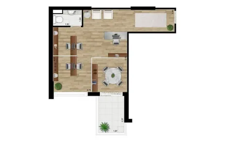Sala Comercial à venda, 39m² no Chácara Santo Antônio (Zona Sul), São Paulo