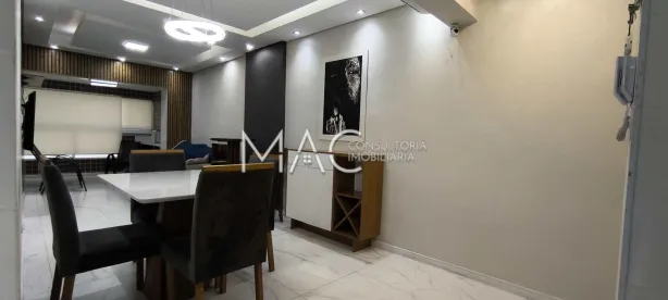 Apartamento com 2 Quartos para alugar, 74m² no Boqueirão, Praia Grande