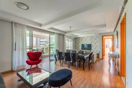 Apartamento com 3 Quartos para alugar, 126m² no Mossunguê, Curitiba