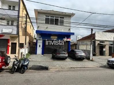Prédio Comercial com 3 Quartos para alugar, 450m² no Embaré, Santos