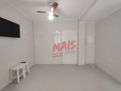 Apartamento com 1 Quarto para alugar, 40m² no Gonzaga, Santos