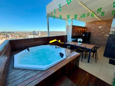 Cobertura com 2 Quartos para alugar, 125m² no Cinquentenário, Belo Horizonte