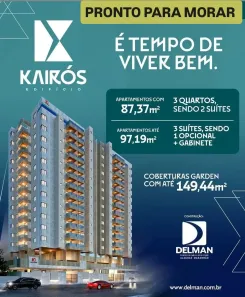 Apartamento com 3 Quartos à venda, 87m² no Jatiúca, Maceió