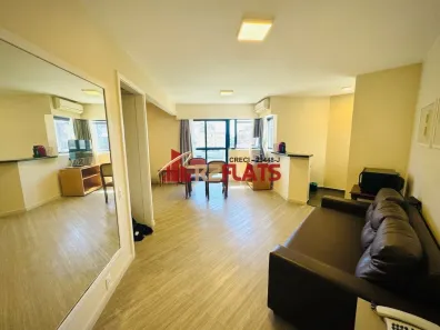 Flat com 1 Quarto para alugar, 42m² no Cerqueira César, São Paulo