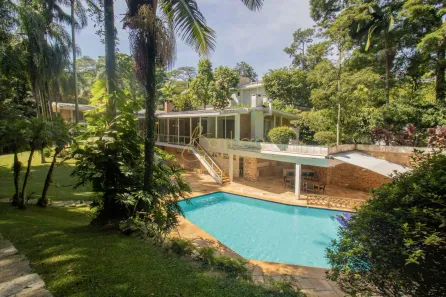 Casa de Condomínio com 5 Quartos para alugar, 447m² no Chácara Flora, São Paulo