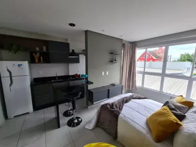 Apartamento com 1 Quarto para alugar, 29m² no Bucarein, Joinville