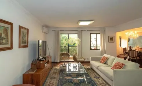 Flat com 2 Quartos para alugar, 120m² no Indianópolis, São Paulo