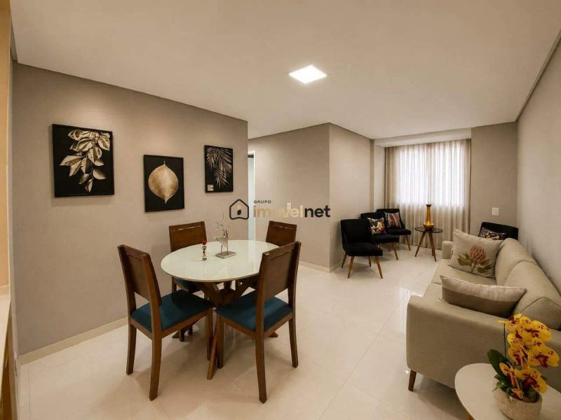Apartamento com 3 quartos — Castelo, Belo Horizonte