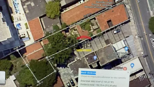 Lote/Terreno à venda, 674m² no Santana, São Paulo
