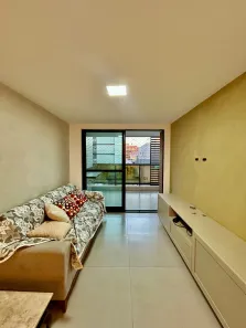 Apartamento com 3 Quartos para alugar, 90m² no Camboinha, Cabedelo