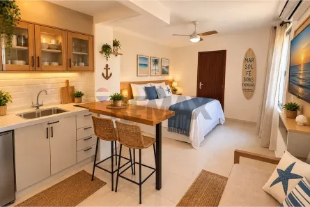 Apartamento com 1 Quarto à venda, 20m² no Ingleses do Rio Vermelho, Florianópolis