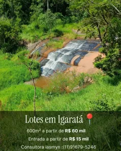 Lote/Terreno à venda, 600m² no Centro, Igaratá