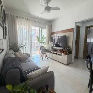 Apartamento com 2 Quartos à venda, 74m² no Gonzaga, Santos