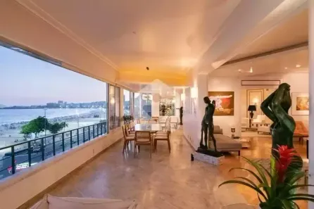 Apartamento com 4 Quartos para alugar, 587m² no Copacabana, Rio de Janeiro