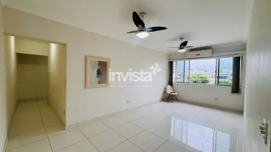 Apartamento com 2 Quartos para alugar, 105m² no Gonzaga, Santos