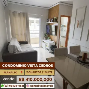 Apartamento com 2 Quartos à venda, 57m² no Planalto, Manaus