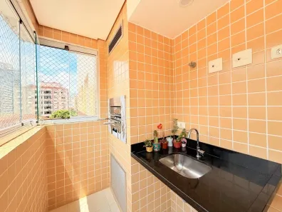 Apartamento com 2 Quartos à venda, 91m² no Gonzaga, Santos