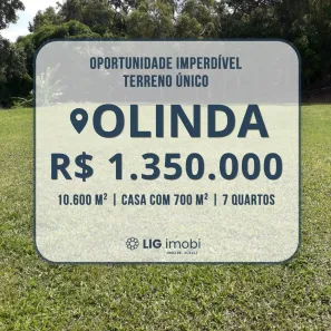 Lote/Terreno à venda, 10600m² no Fragoso, Olinda