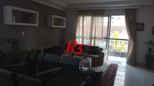 Apartamento com 3 Quartos para alugar, 150m² no Boqueirão, Santos