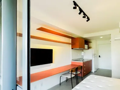 Apartamento com 1 Quarto para alugar, 19m² no Liberdade, São Paulo