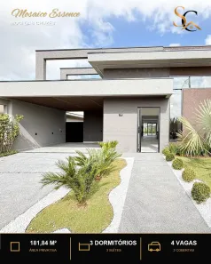 Casa de Condomínio com 3 Quartos à venda, 181m² no Cézar de Souza, Mogi das Cruzes