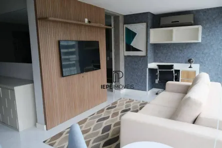Apartamento com 1 Quarto para alugar, 57m² no Vila Nova Conceição, São Paulo