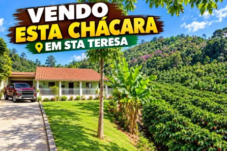 Fazenda/Sítio com 3 Quartos à venda, 11000m² no , Santa Teresa