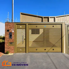 Casa com 3 Quartos à venda, 64m² no Parque Residencial Azaléia, Campo Grande