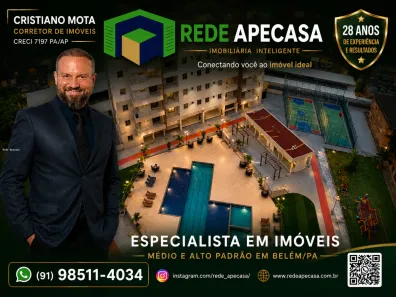 Apartamento com 3 Quartos à venda, 88m² no Marambaia, Belém