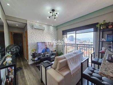 Apartamento com 1 Quarto à venda, 43m² no Encruzilhada, Santos