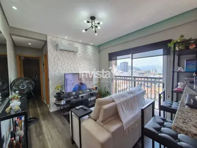 Apartamento com 1 Quarto à venda, 43m² no Encruzilhada, Santos